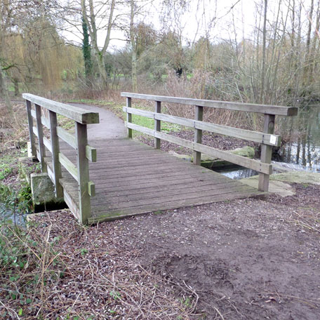 Footbridge, SP10 4AF