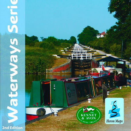 Kennet & Avon Canal and River Avon map cover