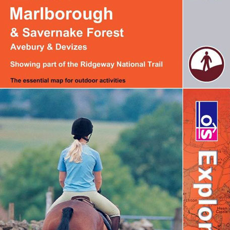 Marlborough & Savernake Forest map cover
